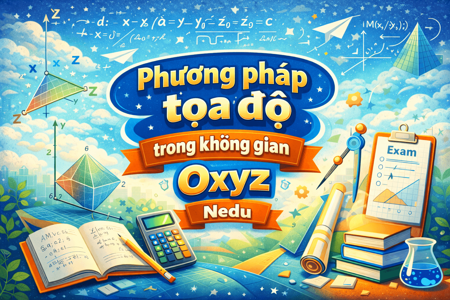 TOÁN 12 HK2 - MẶT PHẲNG - ĐƯỜNG THẲNG - MẶT CẦU