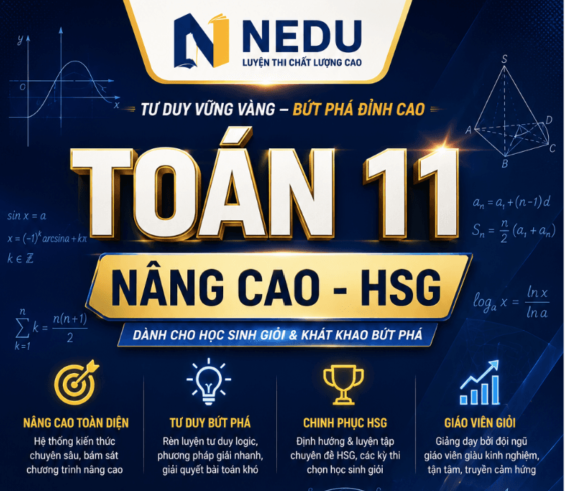 TOÁN 11 NÂNG CAO - 2K10
