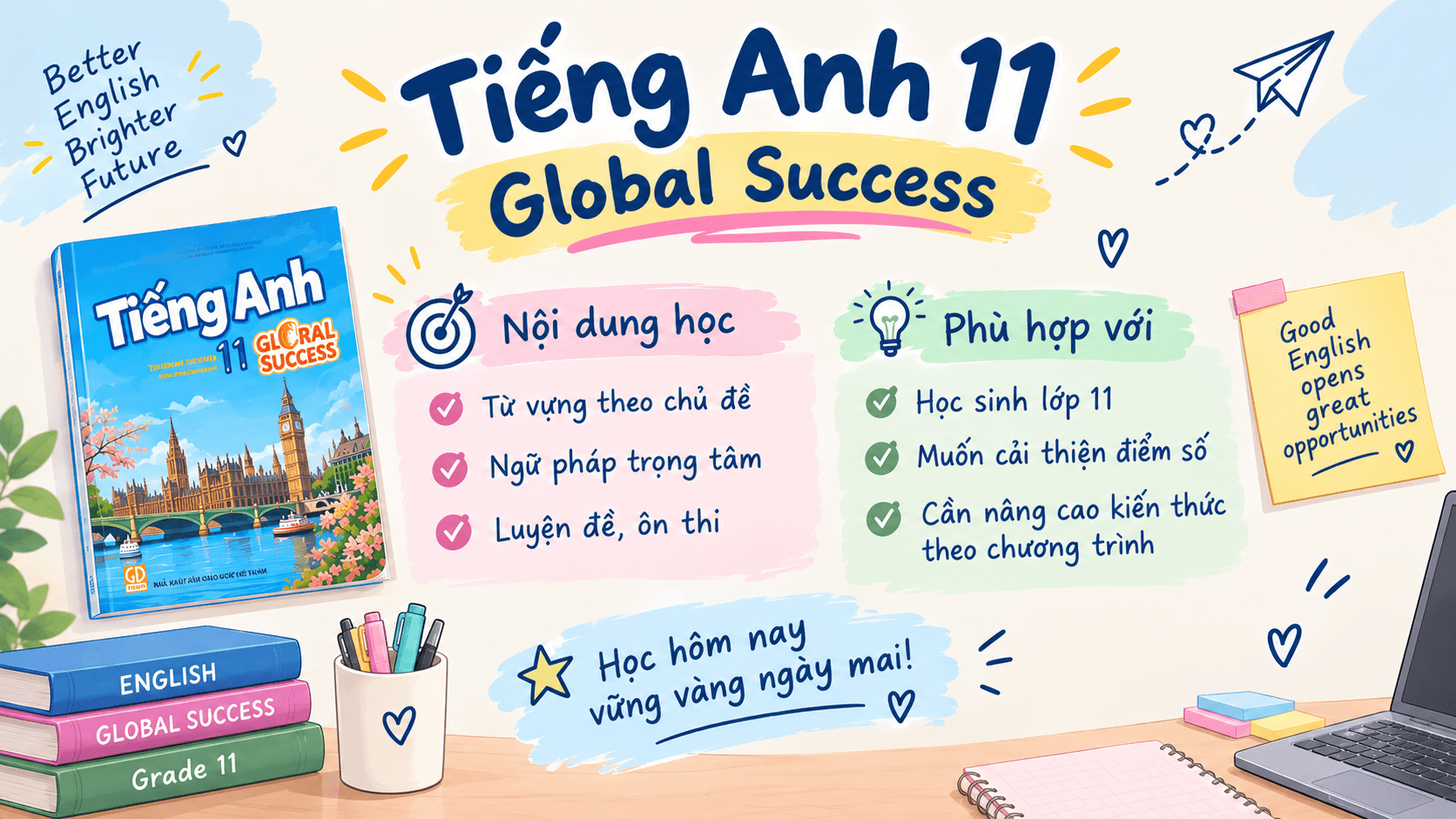 LỚP TIẾNG ANH 11 - THPT (KV)